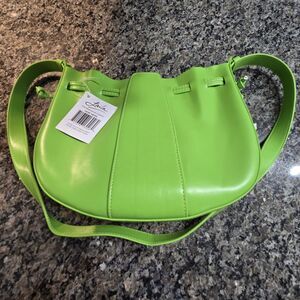 GEIR NESS Laila Bucket Bag, Lime Green Essence Of Norway